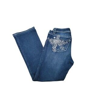 Womens Size 6 Harley Davidson Jeans 30x27 Low Rise Bootcut DESCRIPTION!